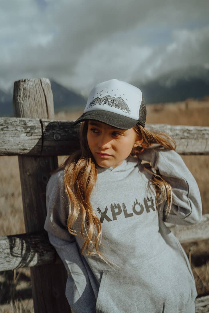 Night Sky - Trucker Hat - Kid Sizing