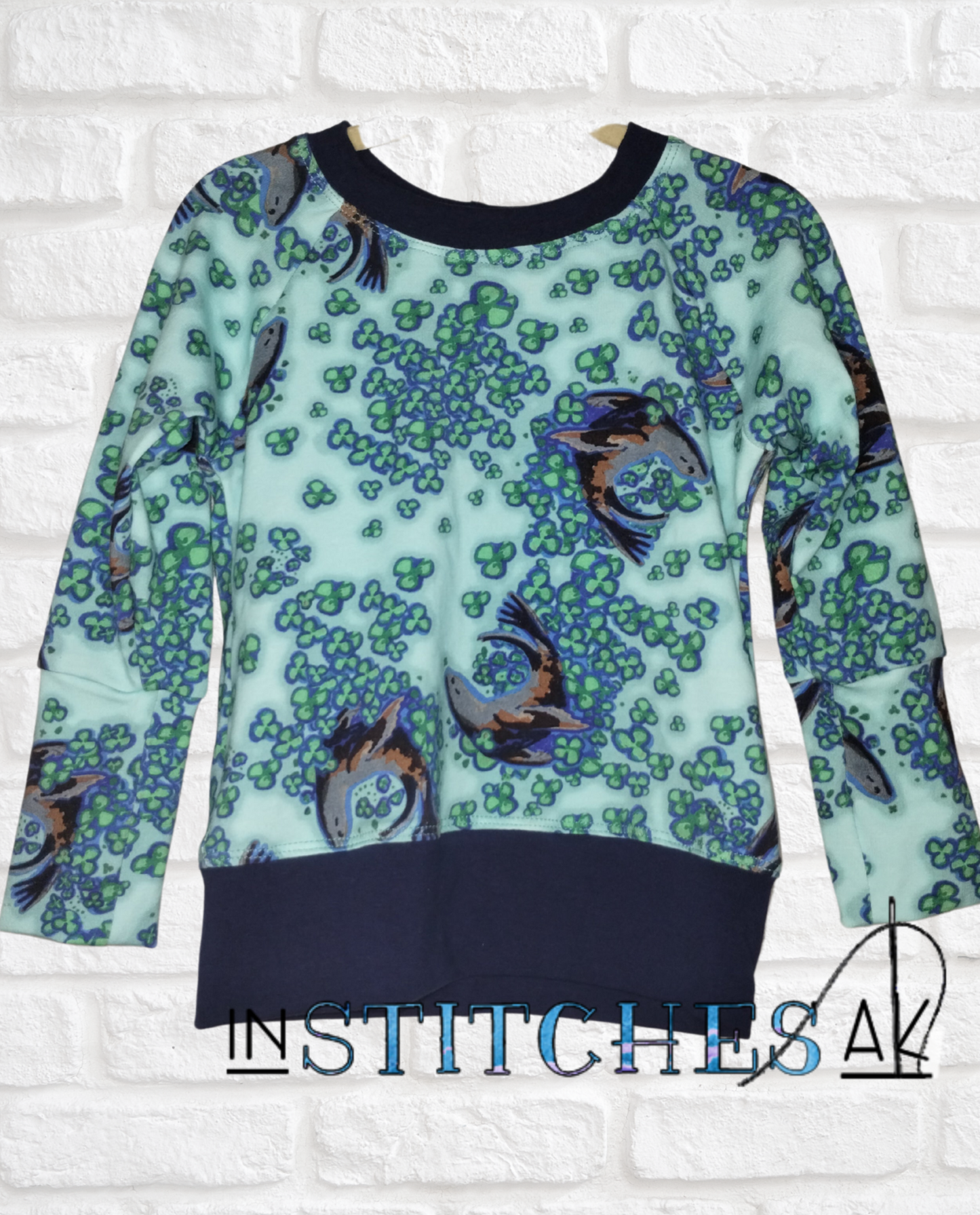 Sea Lions Grow With Me Raglan - Multiple Sizes