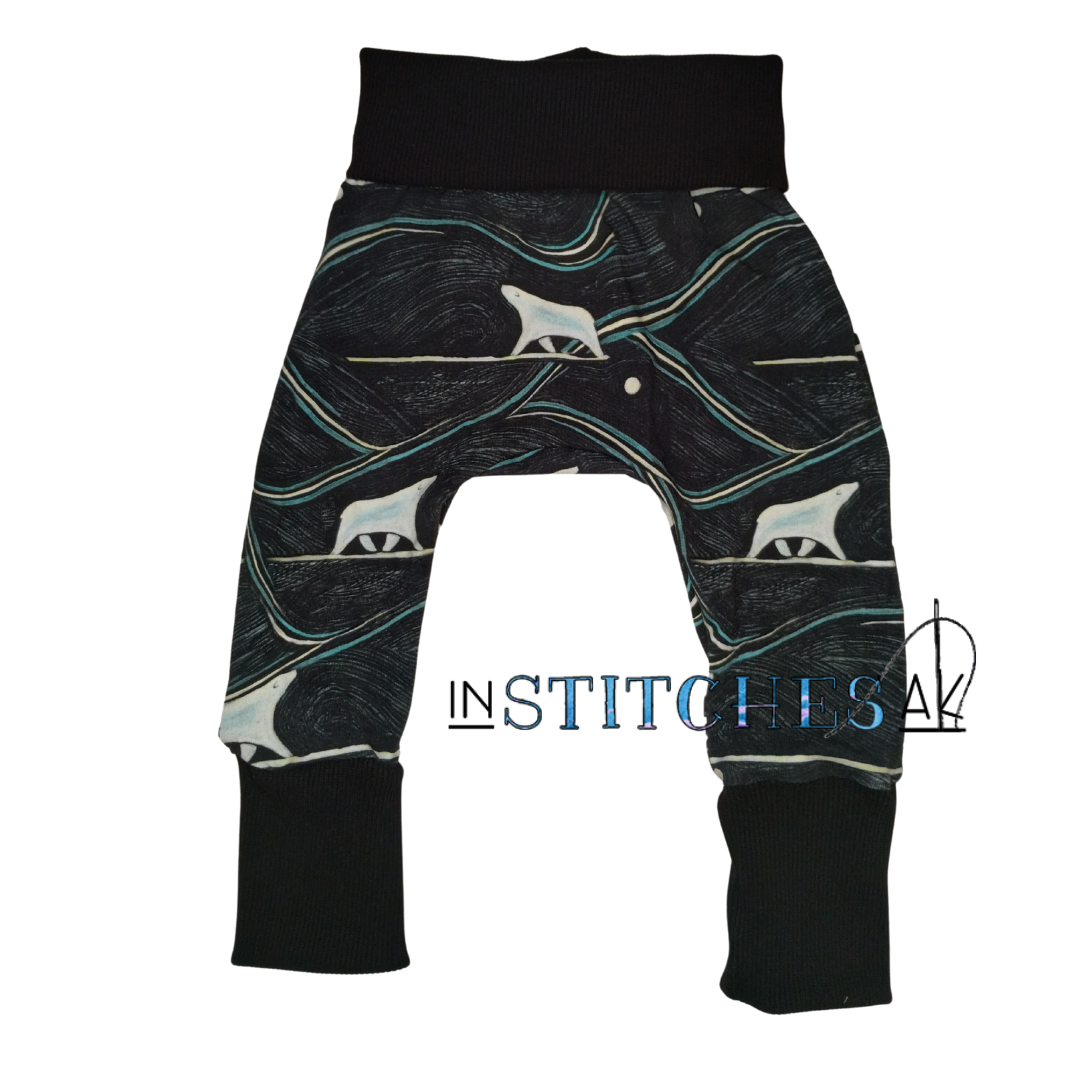 Ice Bears Grow With Me Pants - Multiple Sizes