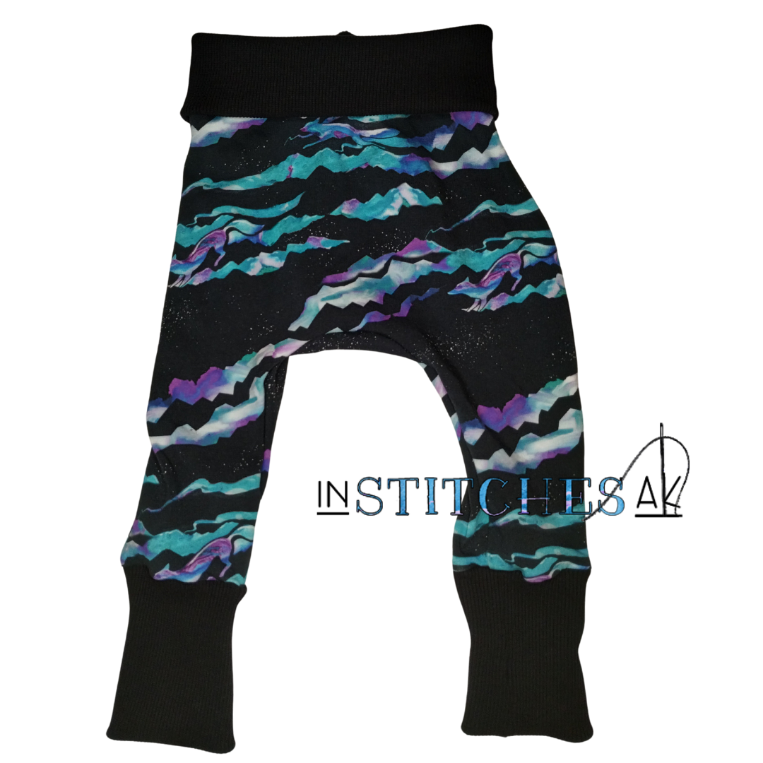 Fire Fox Grow With Me Pants and Hoodies - Multiple Sizes