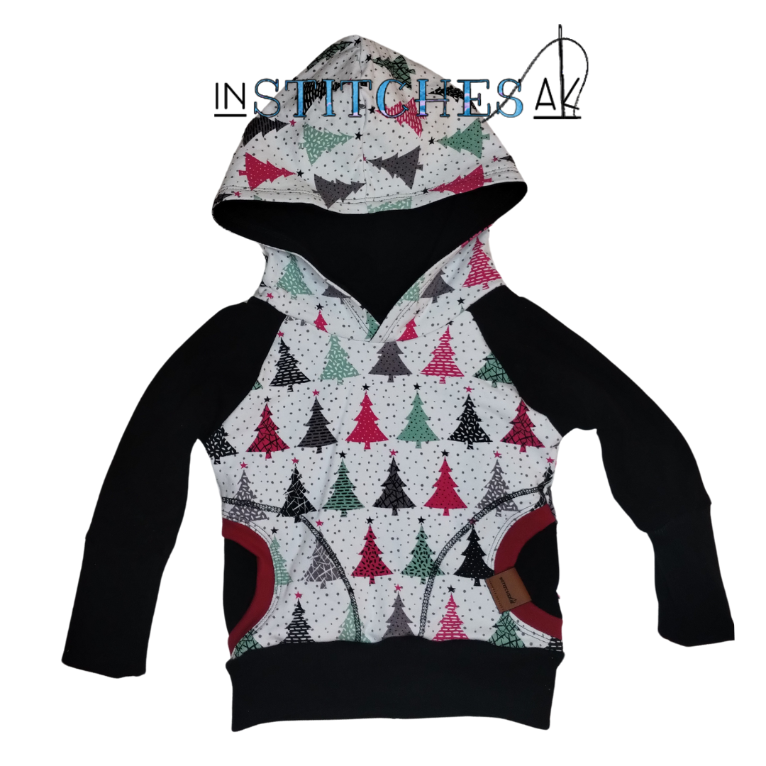 Christmas Tree Grow With Me Hoodies - Multiple Sizes