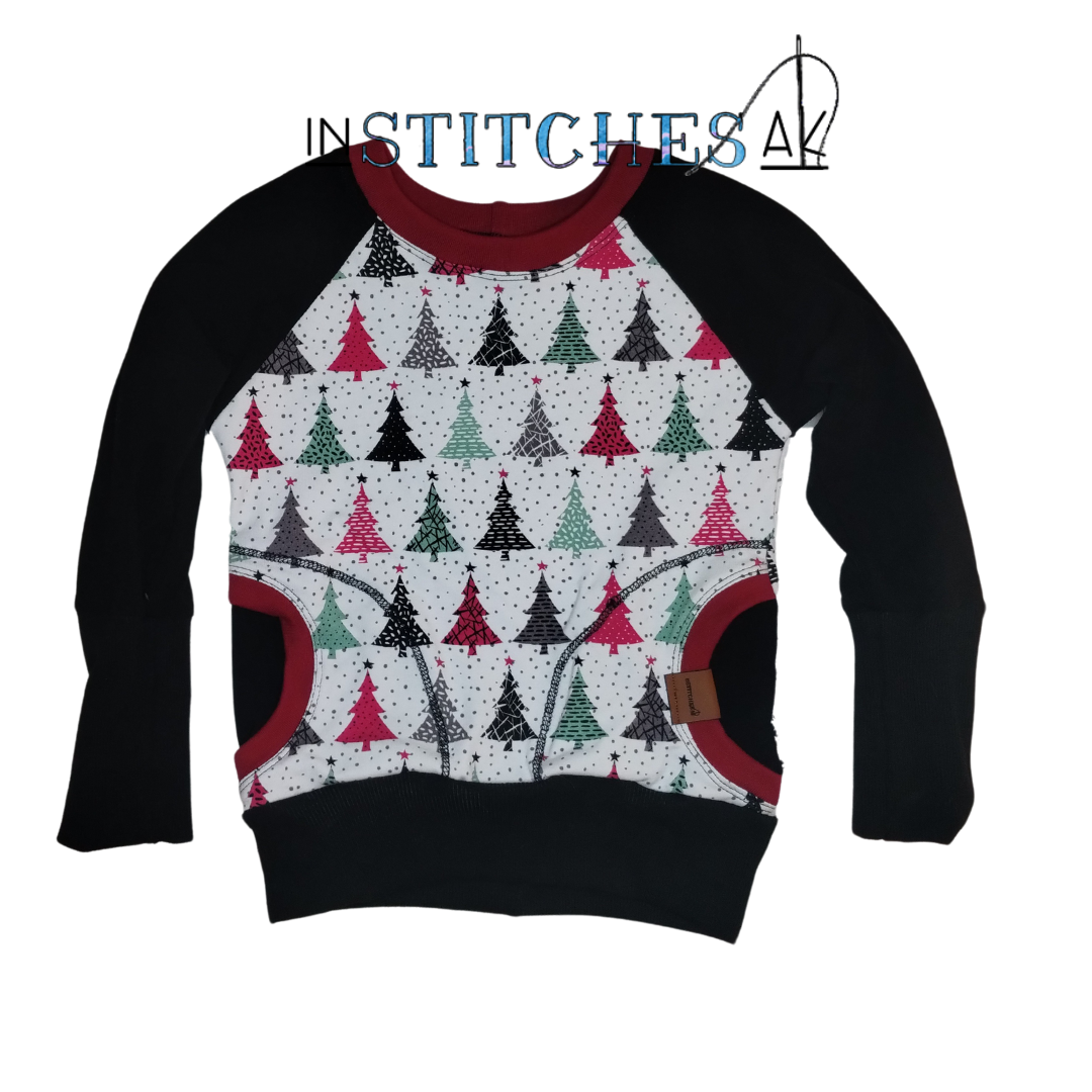 Christmas Tree Grow With Me Hoodies - Multiple Sizes