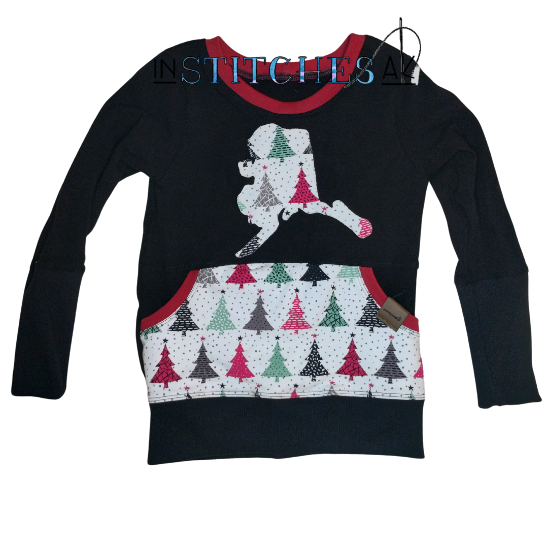 Christmas Tree Grow With Me Hoodies - Multiple Sizes