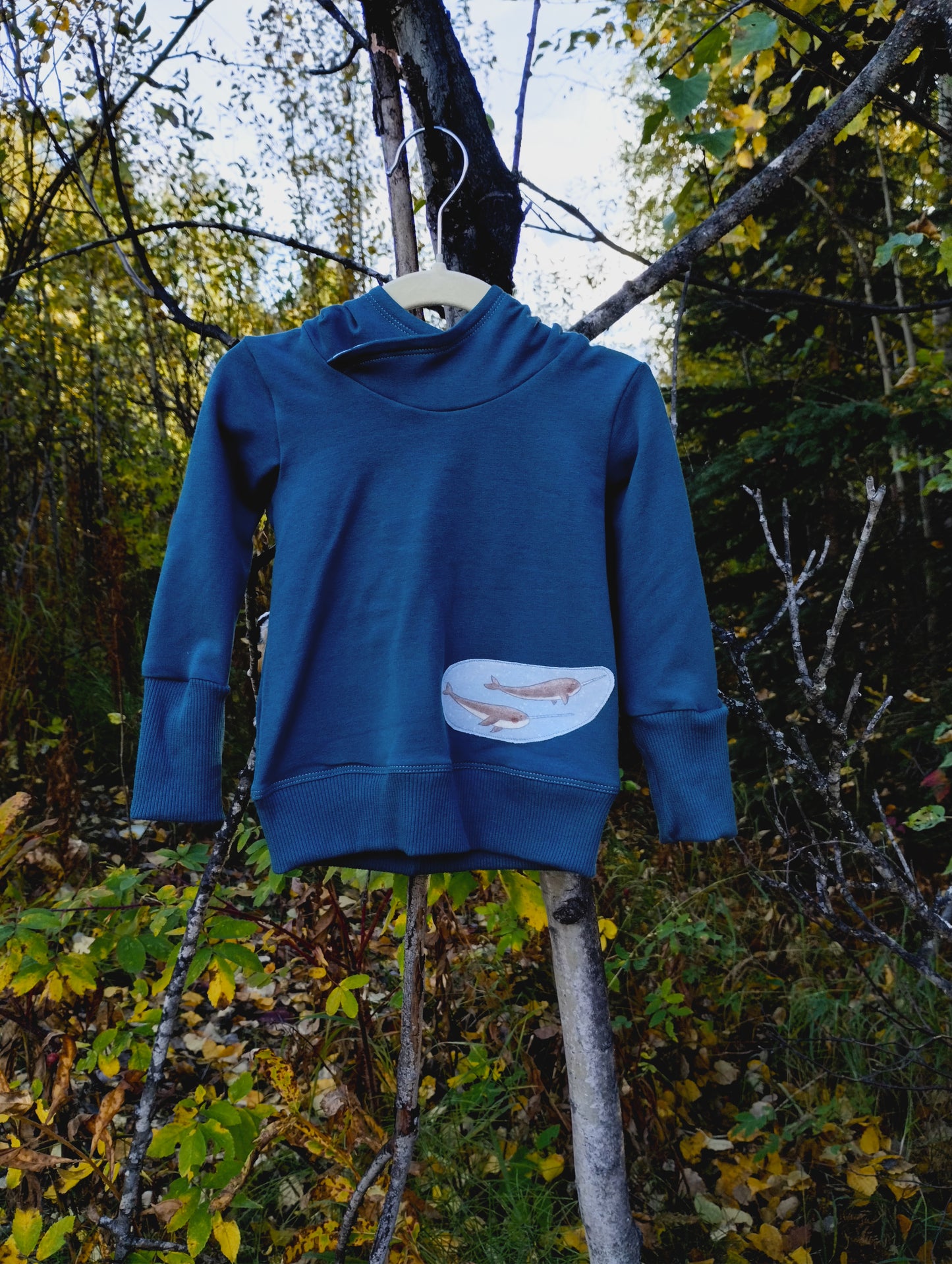 “Whale-y” Cute - Grow With Pants and Hoodies - Multiple Sizes