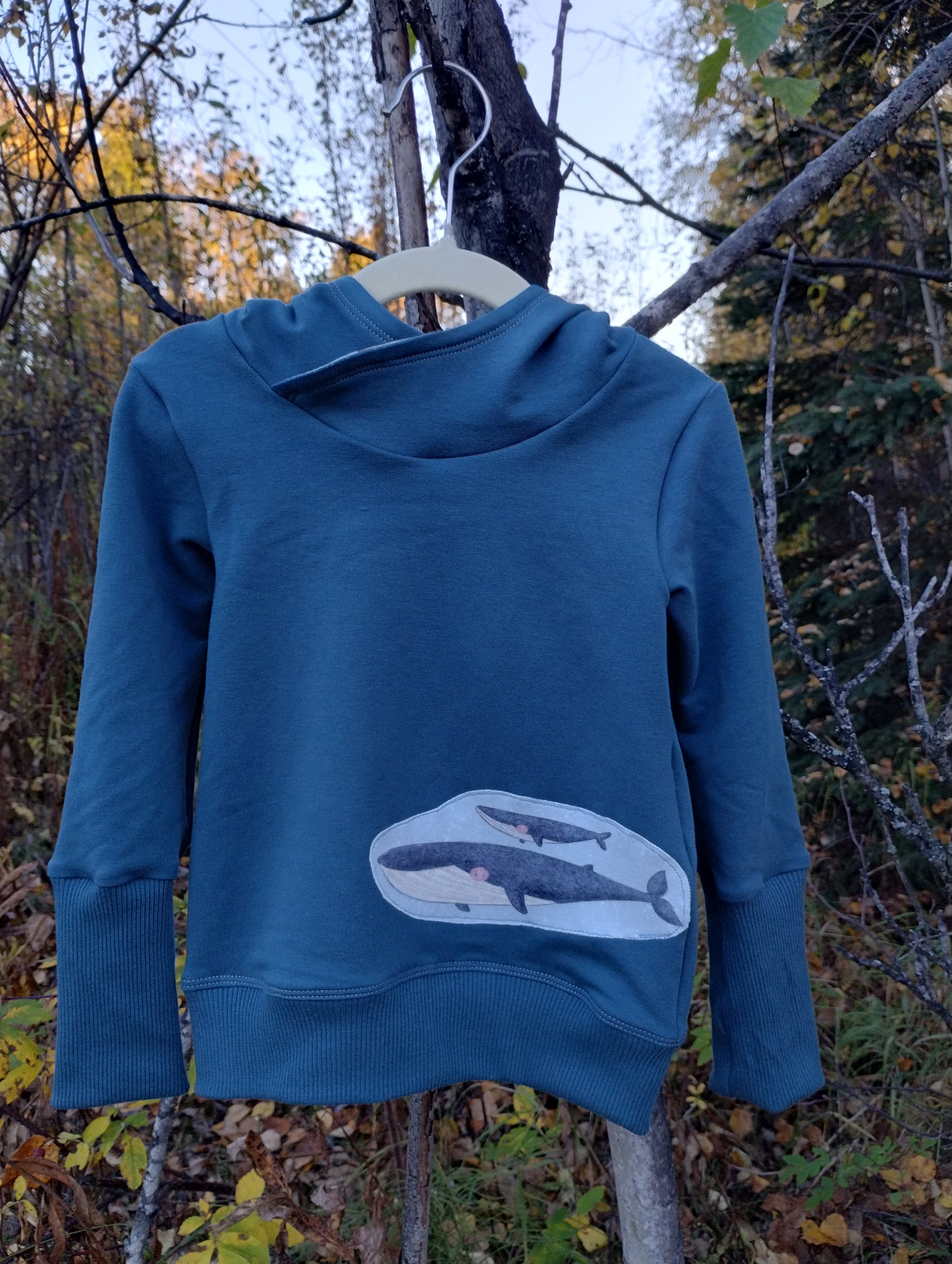 “Whale-y” Cute - Grow With Pants and Hoodies - Multiple Sizes