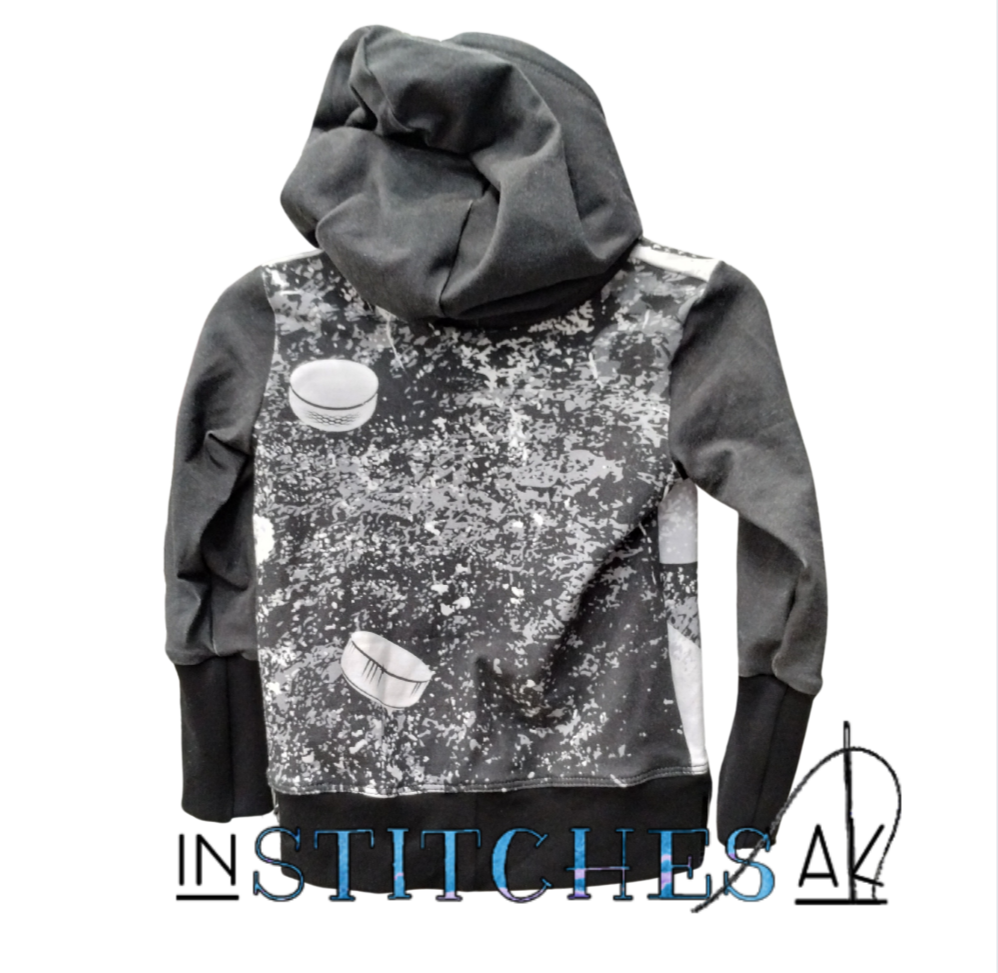 Hockey Grow With Me Hoodies - Multiple Sizes