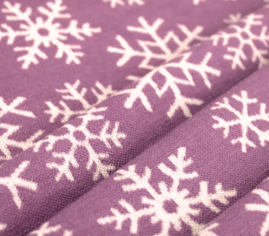 Snowflake Wool Grow With Me Hoodie - Multiple Sizes