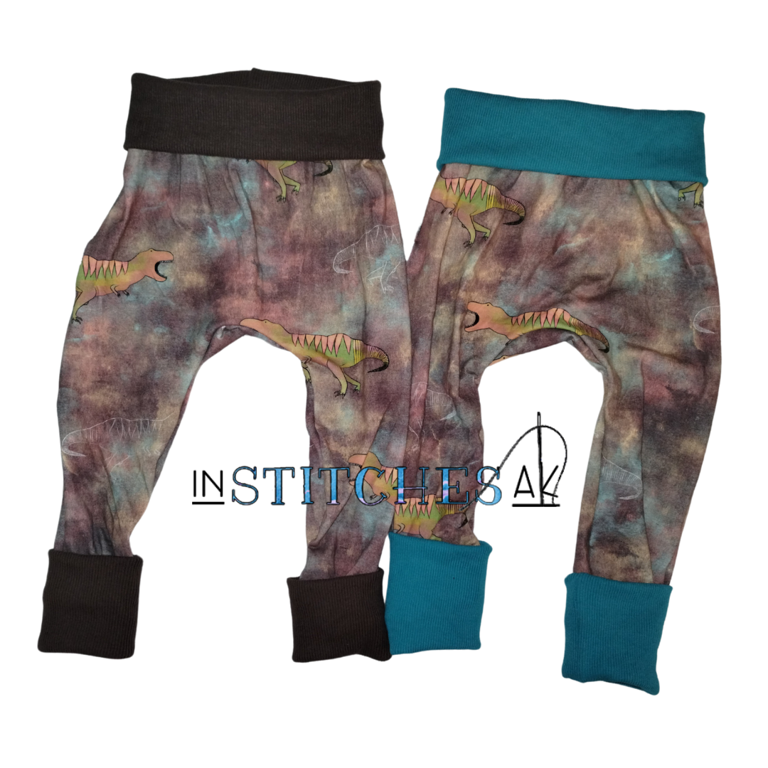 Tyrannosaurus Rex Grow With Me Pants and Hoodies - Multiple Sizes