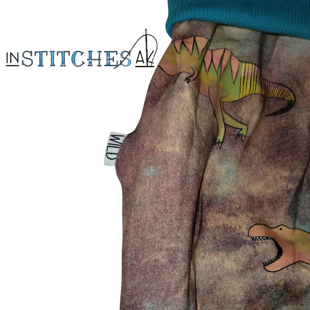 Tyrannosaurus Rex Grow With Me Pants and Hoodies - Multiple Sizes
