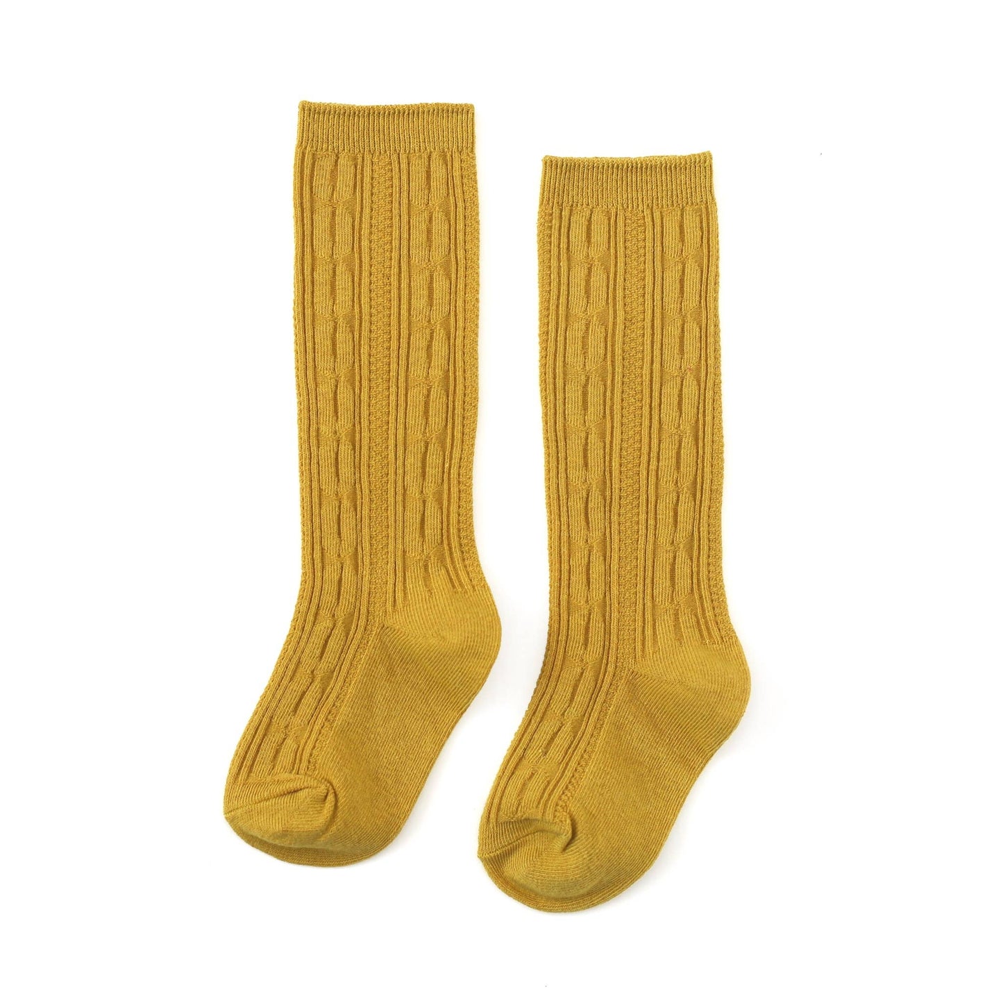 Cable Knit Knee High Socks - Garden Party Collection - Little Stocking Co