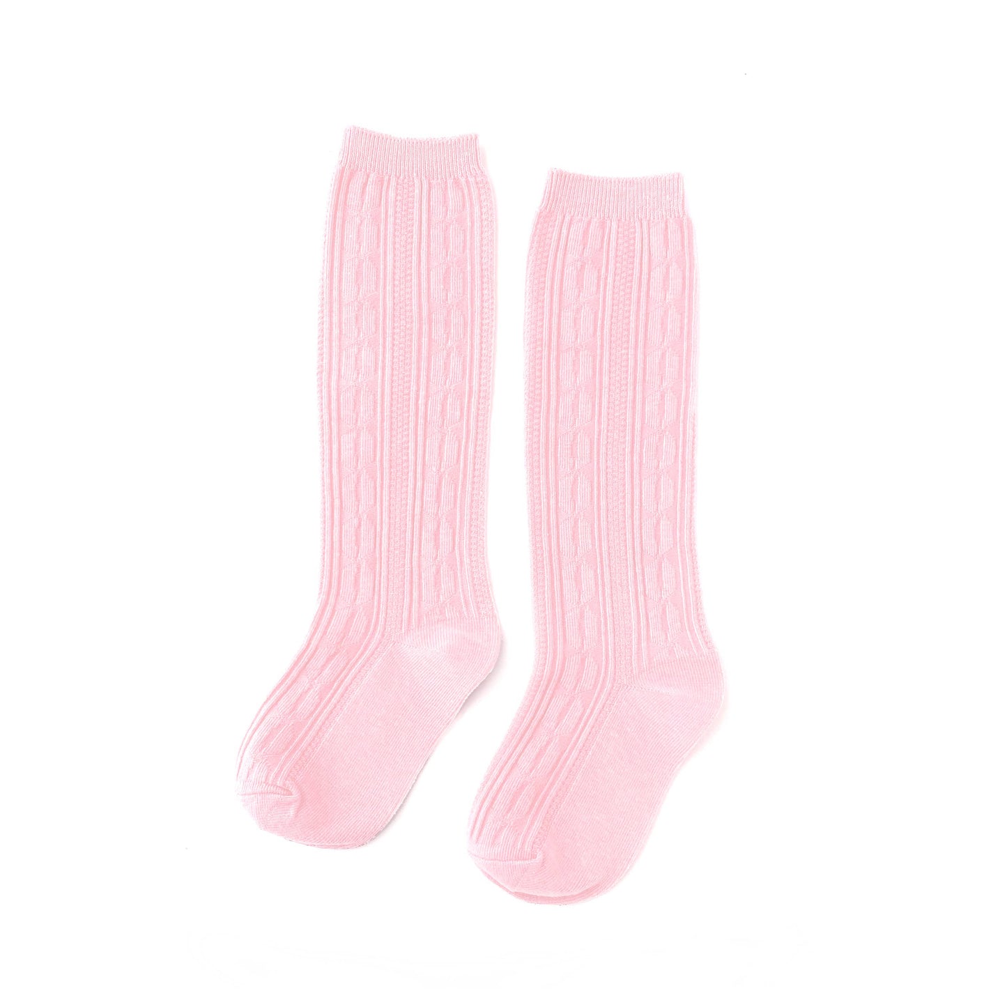Cable Knit Knee High Socks - Festive Collection - Little Stocking Co