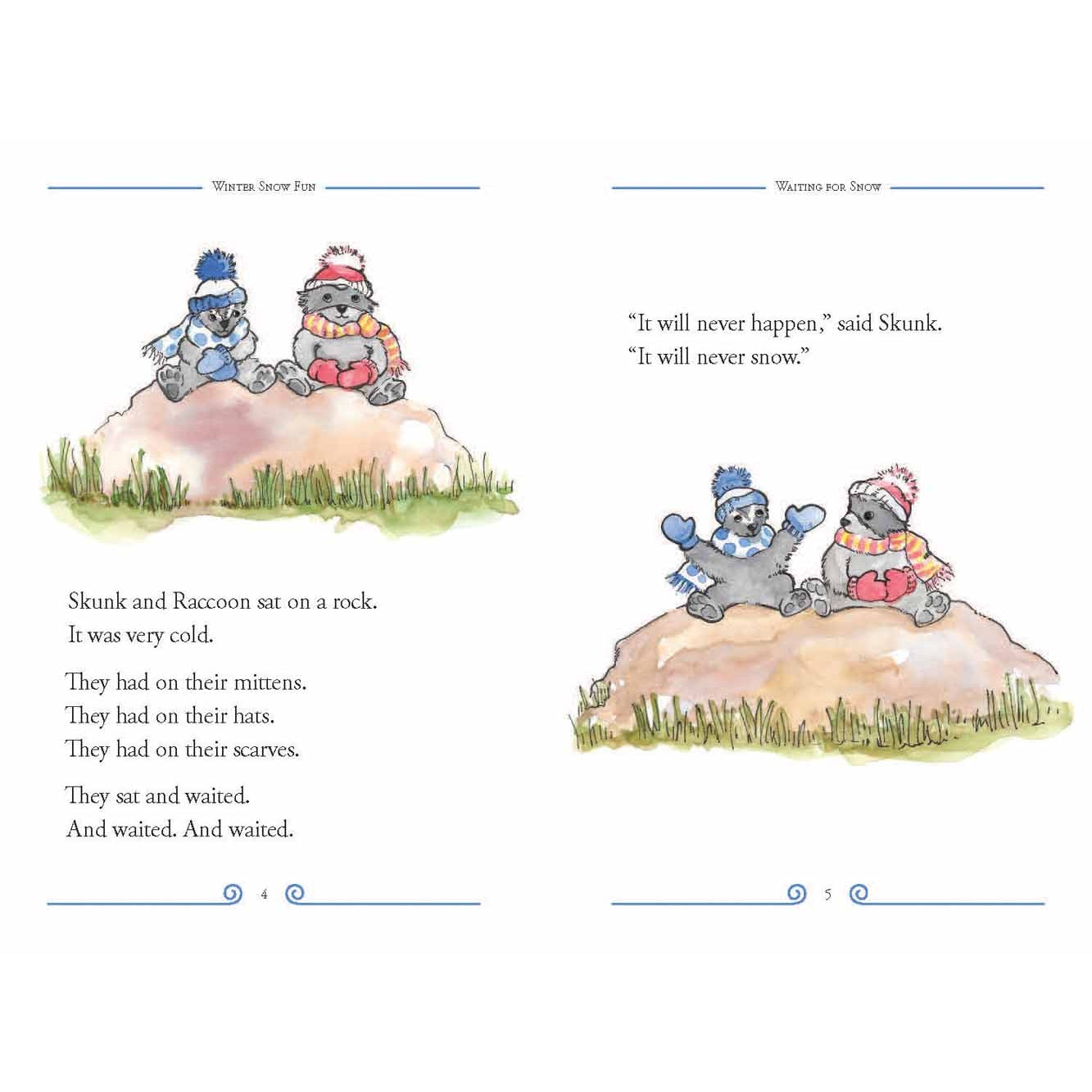Winter Snow Fun, book