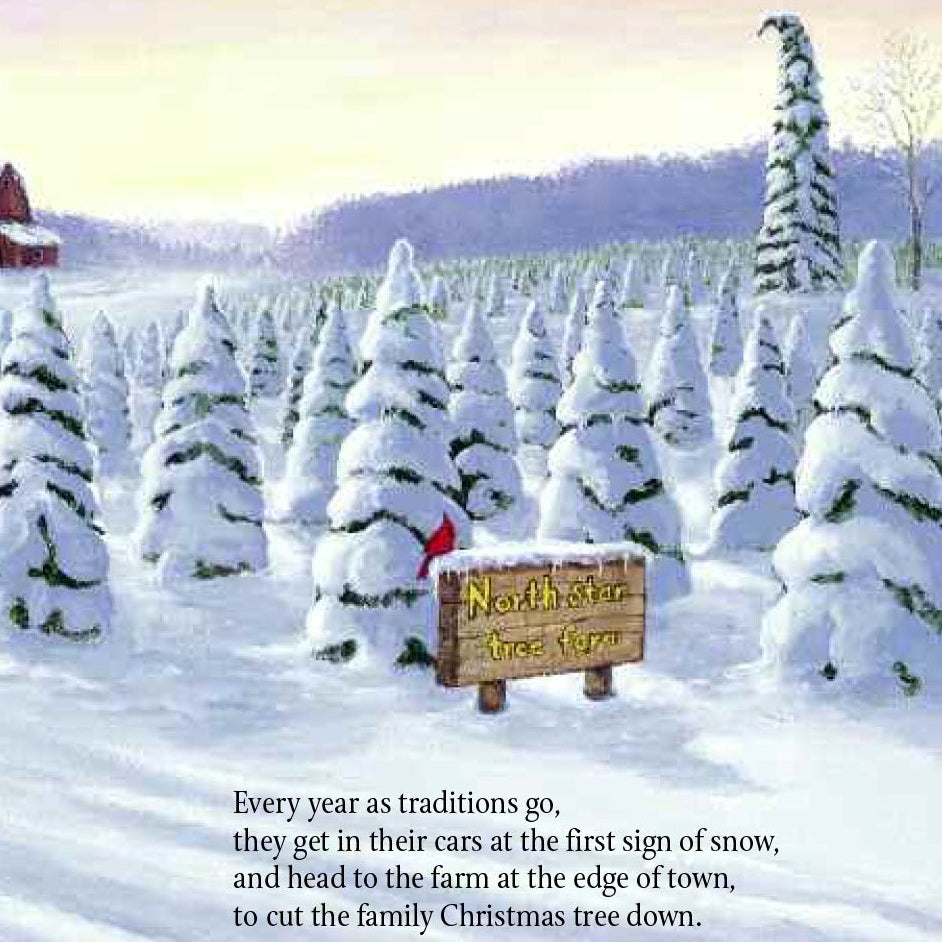 A Wish to Be a Christmas Tree - Board Book