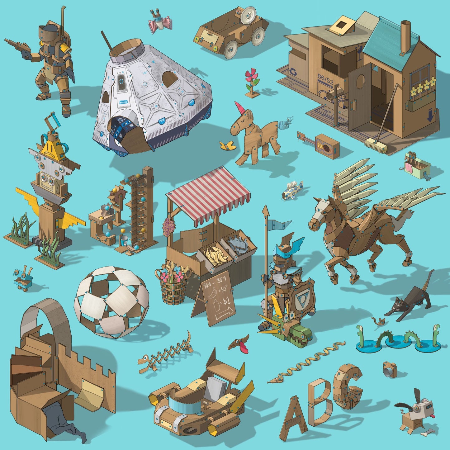 DISCOVER - Makedo Cardboard Construction Tools