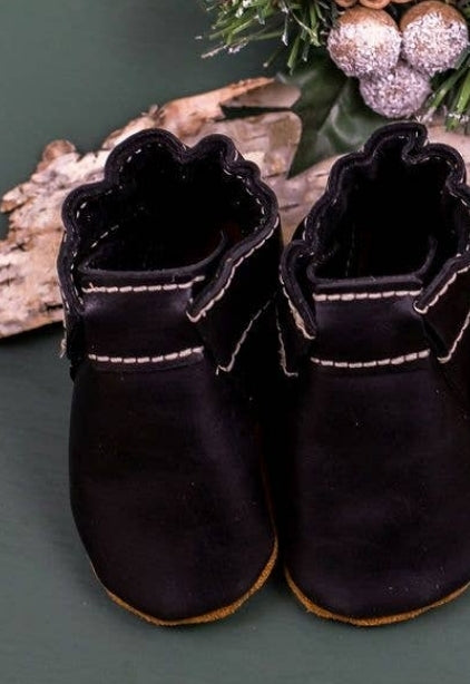Starry Knight Designs - Black Scout Booties - Multiple Sizes