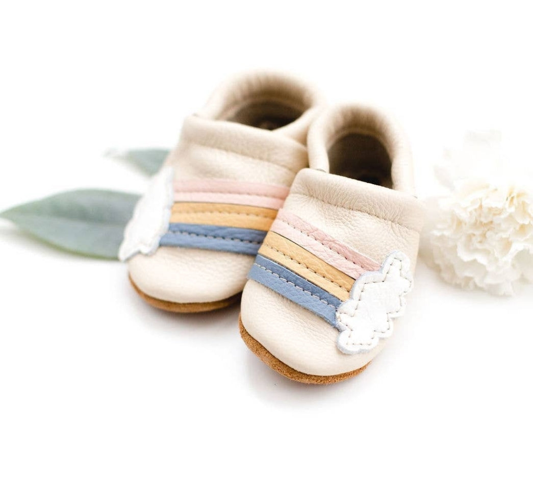 Starry Knight Designs - Rainbow on Cream - Multiple Sizes