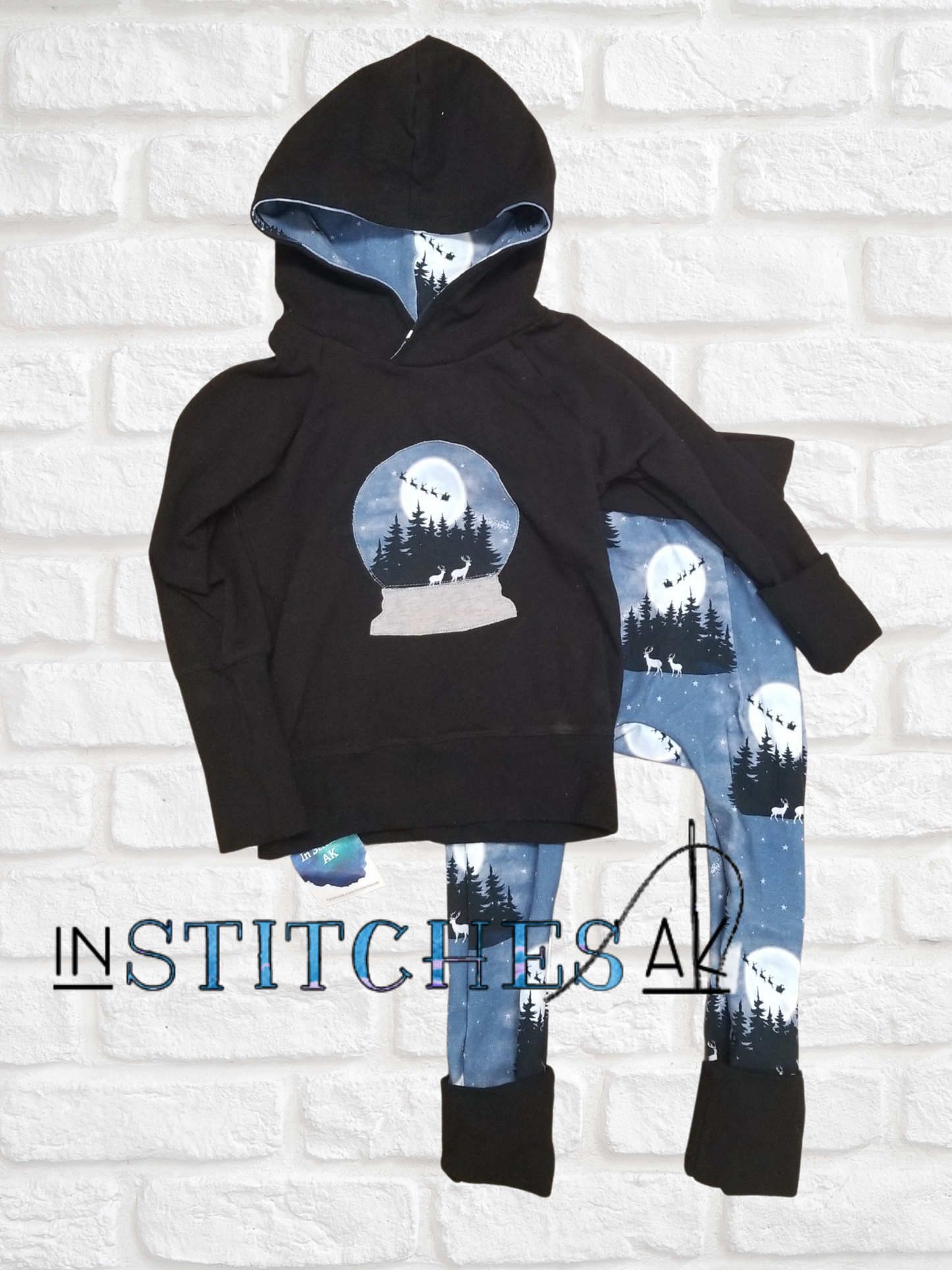 Night Before Christmas Snowglobe - 18m-4T