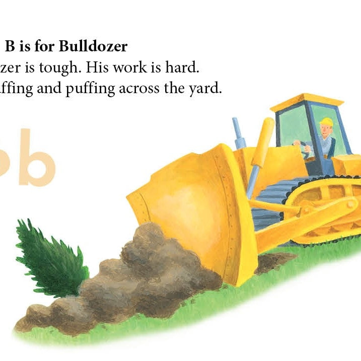D if for Dump Truck - Board Book