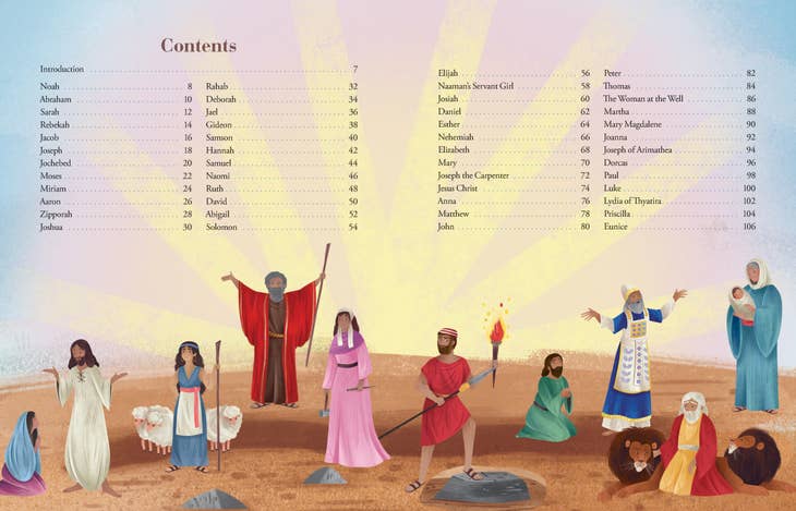 Courageous and Bold Bible Heroes - hardcover book