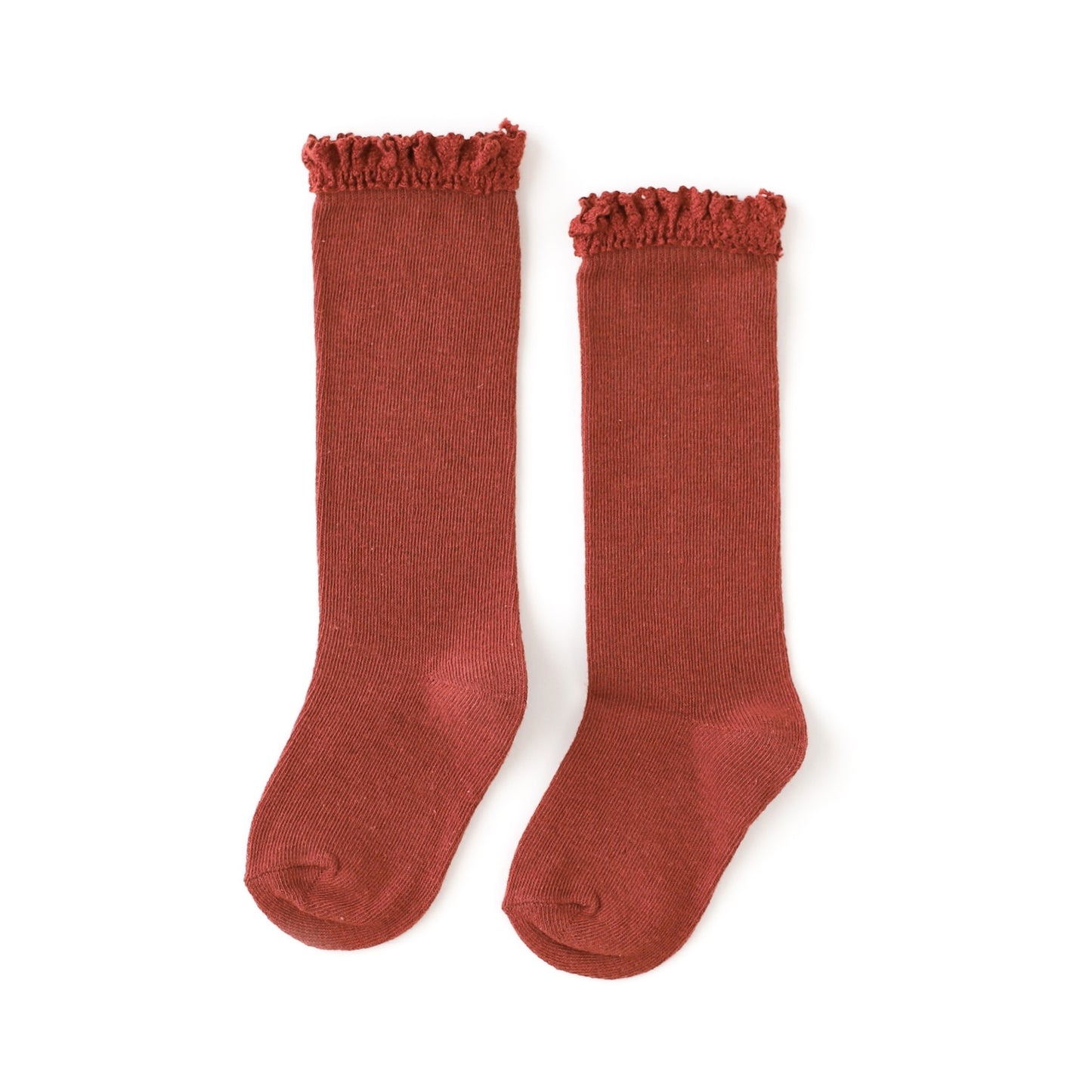 Lace Top Knee High Socks - Little Stocking Co