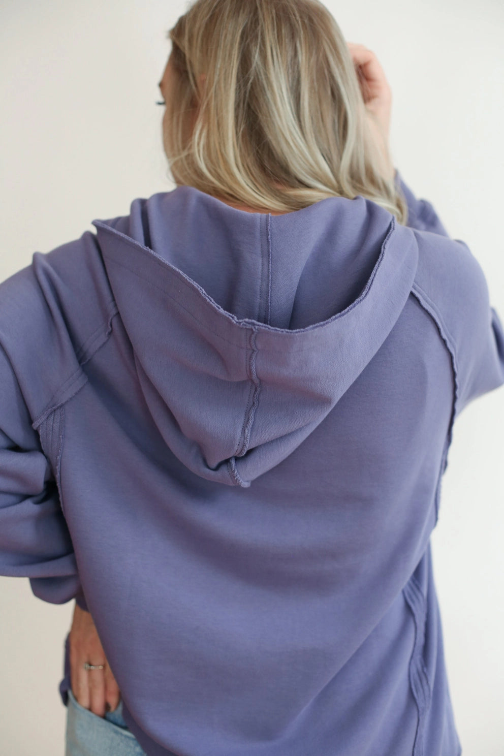 Big Hug Vertical Zip Breastfeeding Hoodie - Movemama Apparel