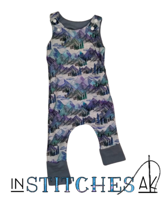 Grow With Me Rompers - Multiple Sizes and Designs