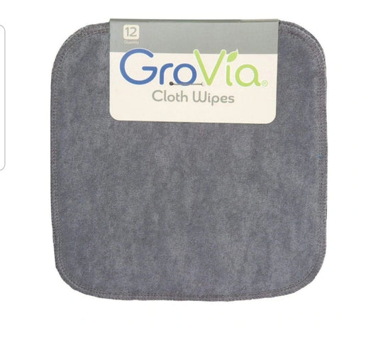 Grovia Cloth Wipes - Cloud