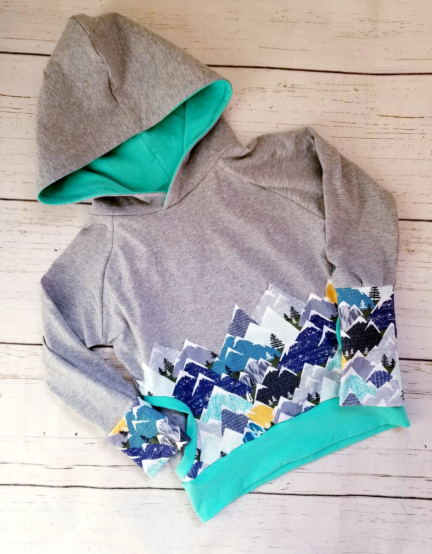 Pioneer Peak Grow With Me Hoodie - Multiple Sizes