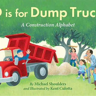 D if for Dump Truck - Board Book