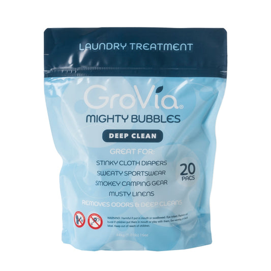 Grovia Mighty Bubbles Laundry Treatment - 20 count