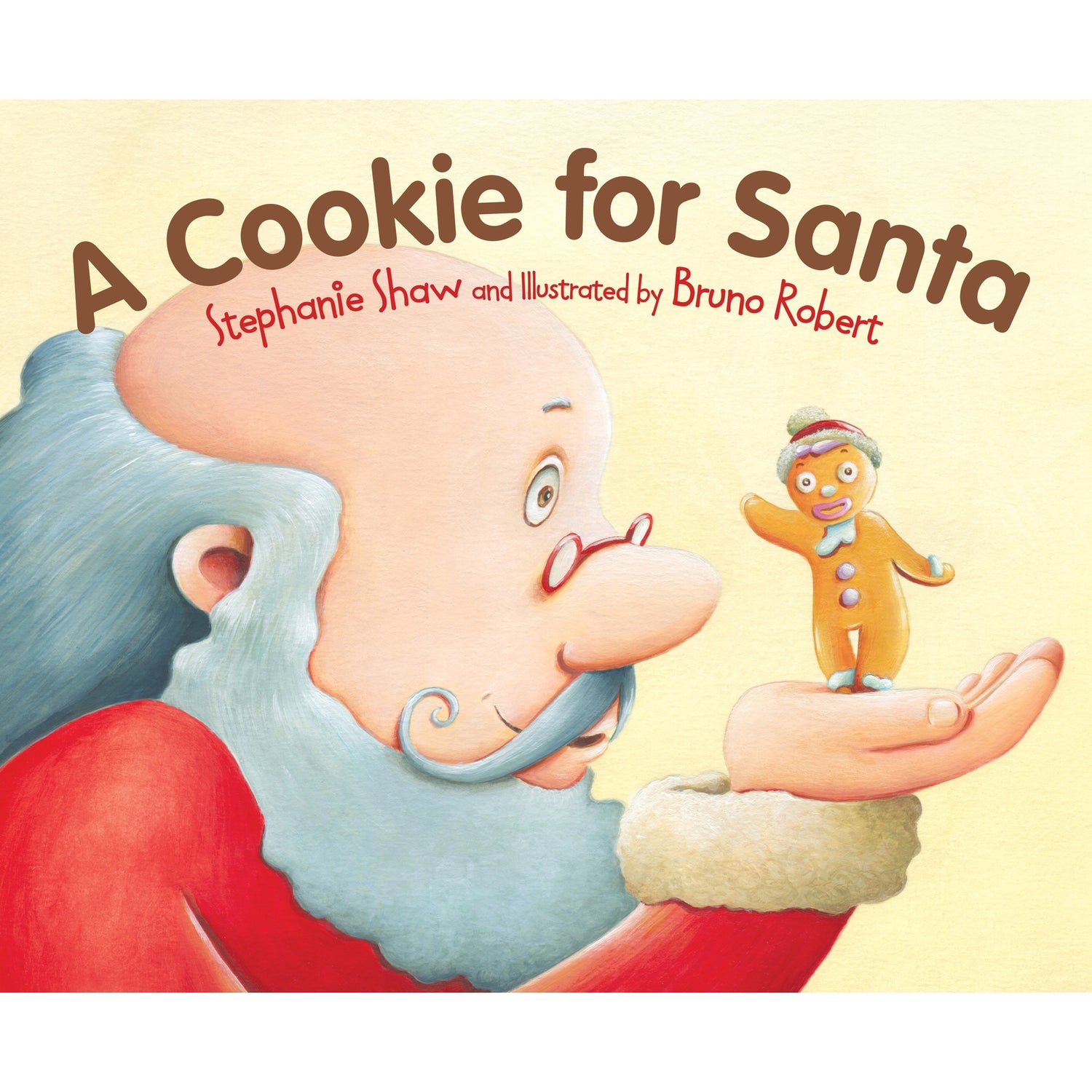 Santa, gingerbread man, cookies for Santa