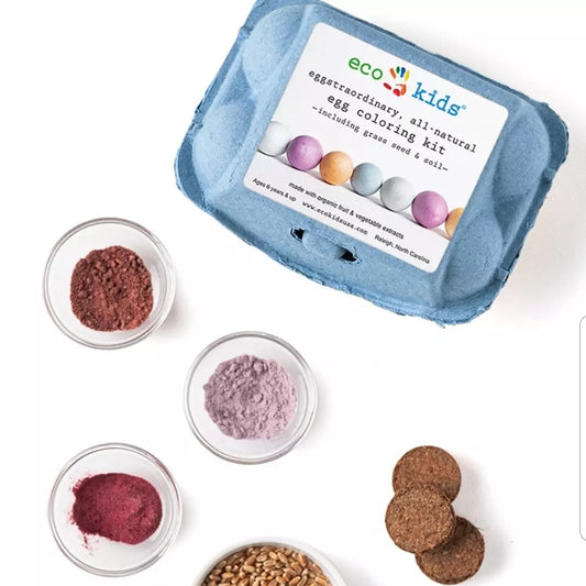 Eco-Kids Natural Egg Coloring Kit