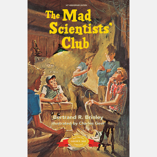 The Mad Scientists’ Club by Bertrand Brinley - Purple House Press paperback